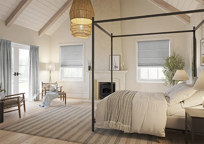 Cascade, Silver Stream - Roman Blind - Image 6